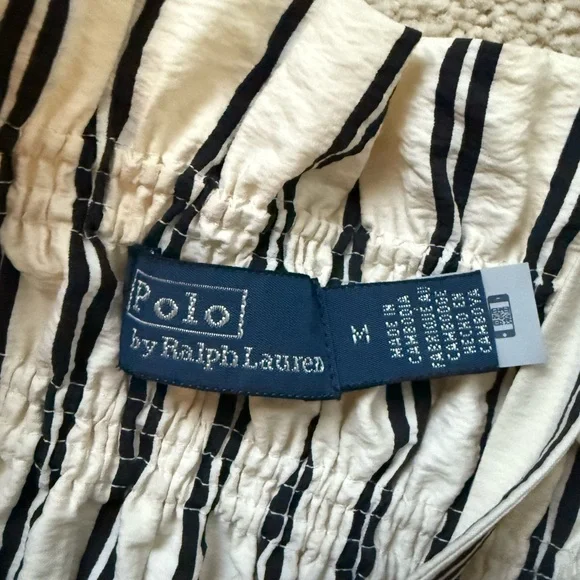 Ralph Lauren Black and White Striped Dress - Picture 2 of 12